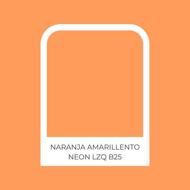 NARANJA AMARILLENTO NEON LZQ B25