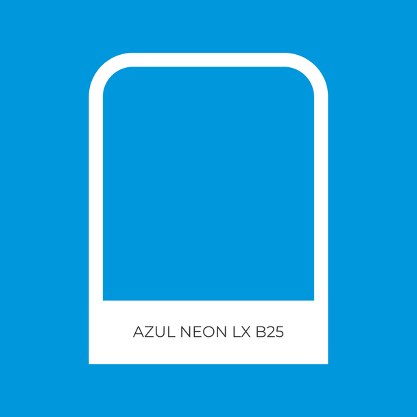 AZUL NEON LX B25