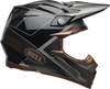 BELL MOTO-9 CARBON FLEX HOUND MATTE/GLOSS BLACK/BRONZE