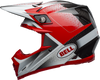 BELL MOTO-9 CARBON FLEX HOUND MATTE/GLOSS RED/WHITE/BLACK