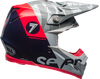 BELL MOTO-9 CARBON FLEX SEVEN ZONE GLOSS NAVY/CORAL