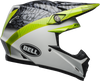 BELL MOTO-9 MIPS CHIEF MATTE/GLOSS BLACK/WHITE/GREEN