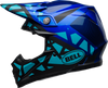 BELL MOTO-9 MIPS TREMOR MATTE/GLOSS BLUE/BLACK