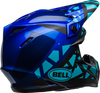 BELL MOTO-9 MIPS TREMOR MATTE/GLOSS BLUE/BLACK
