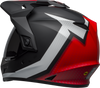 BELL MX-9 ADVENTURE MIPS SWITCHBACK MATTE BLACK/RED/WHITE