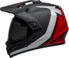 BELL MX-9 ADVENTURE MIPS SWITCHBACK MATTE BLACK/RED/WHITE