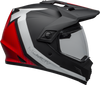 BELL MX-9 ADVENTURE MIPS SWITCHBACK MATTE BLACK/RED/WHITE