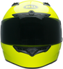 BELL QUALIFIER DLX MIPS GLOSS HI-VIZ YELLOW