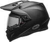 BELL MX-9 ADVENTURE SNOW W/ELECTRIC SHIELD MATTE BLACK