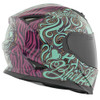 SPEED AND STRENGTH BLACK HEART SS1310 GLOSS PURPLE/TEAL
