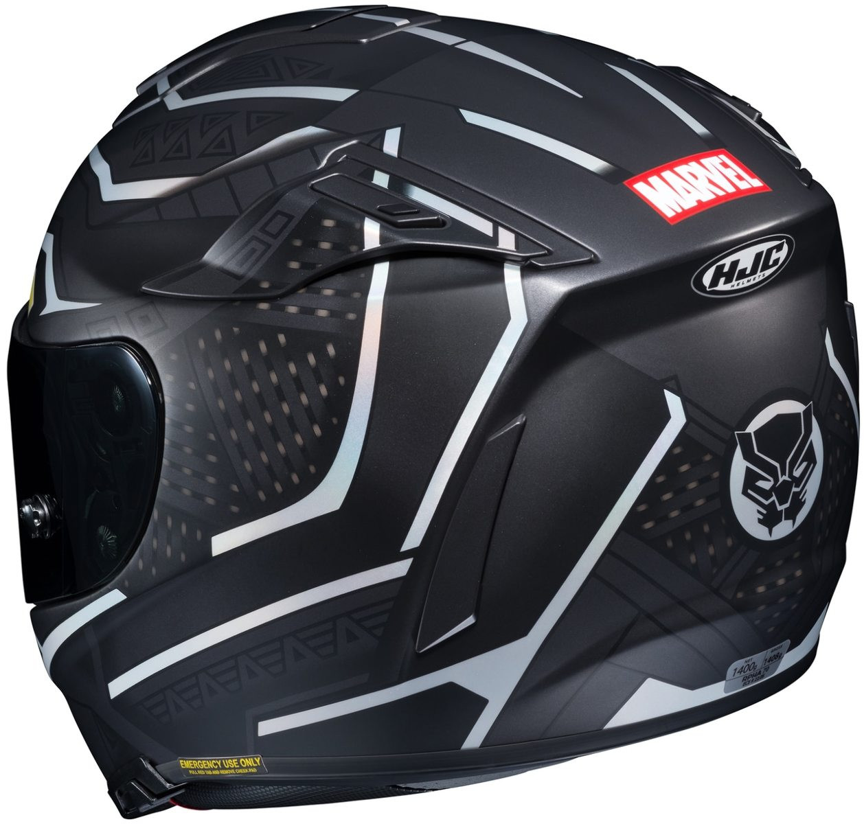 HJC RPHA 70 ST Marvel Black Panther MC-5SF - MotoDirect.com
