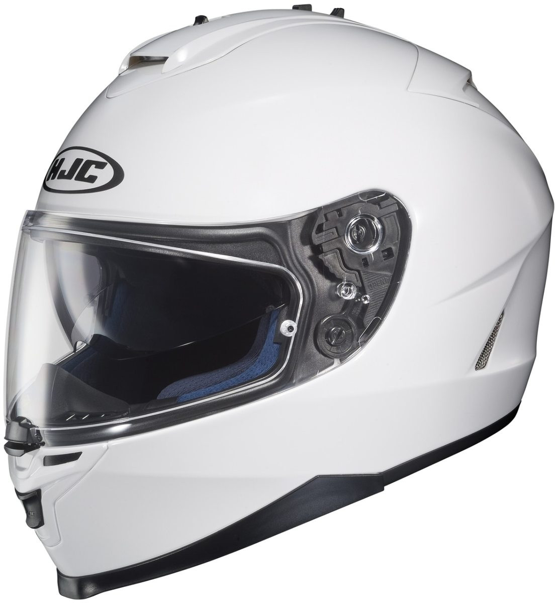 HJC IS-17 Solid White - MotoDirect.com