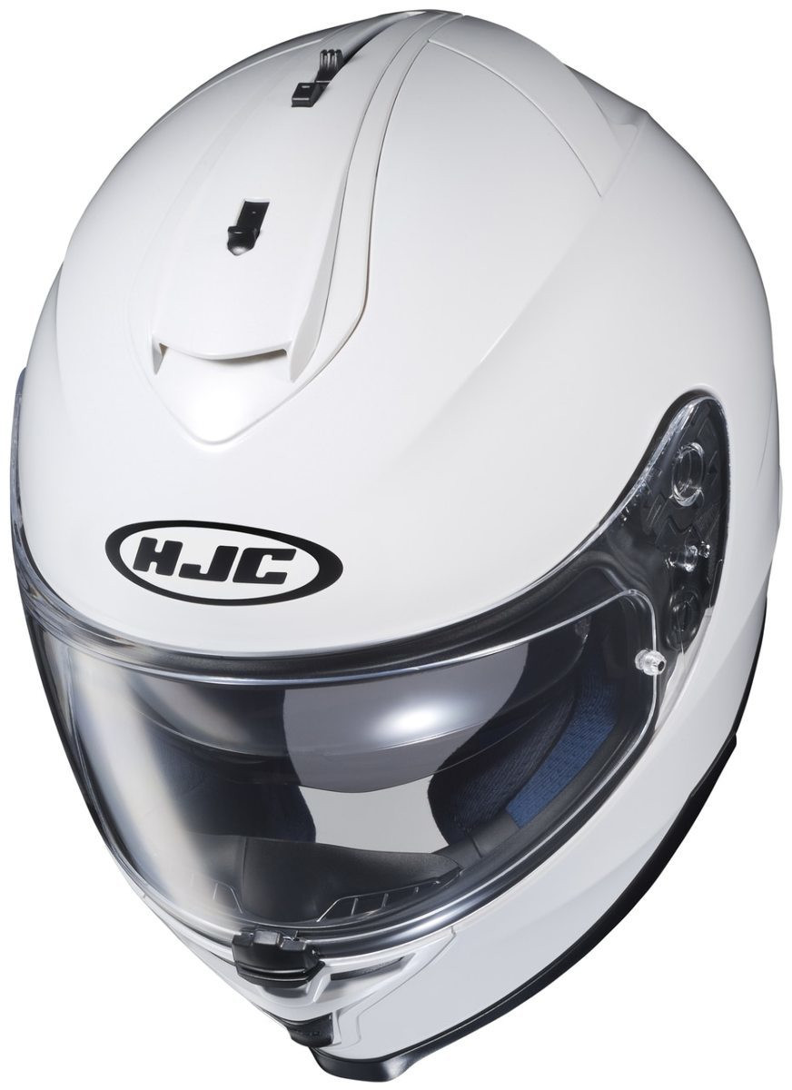 HJC IS-17 Solid White - MotoDirect.com
