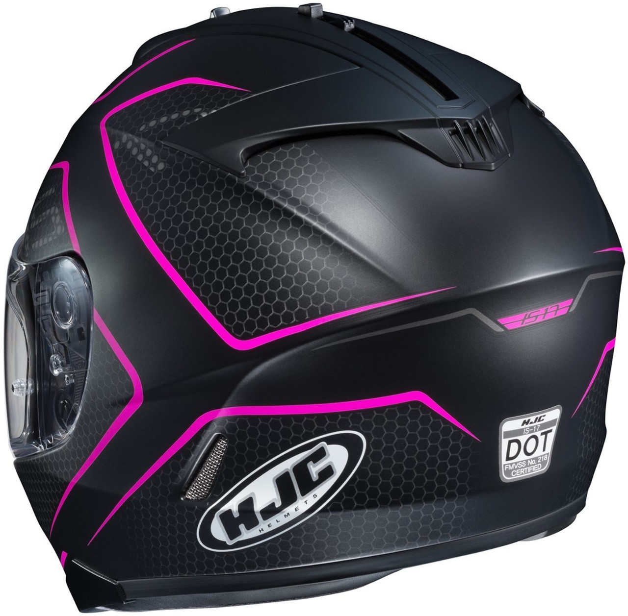【美品】HJC ヘルメット IS-17 ブラック×レッド HJC IS-17 Lank MC-8SF - MotoDirect.com