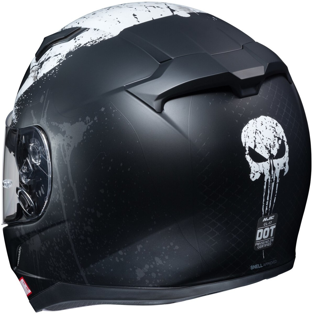 HJC CL-17 Marvel Punisher 2 MC-5SF - MotoDirect.com