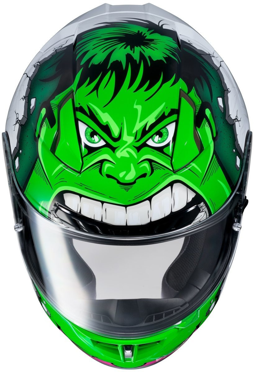 HJC CL-17 Marvel Hulk MC-4 - MotoDirect.com