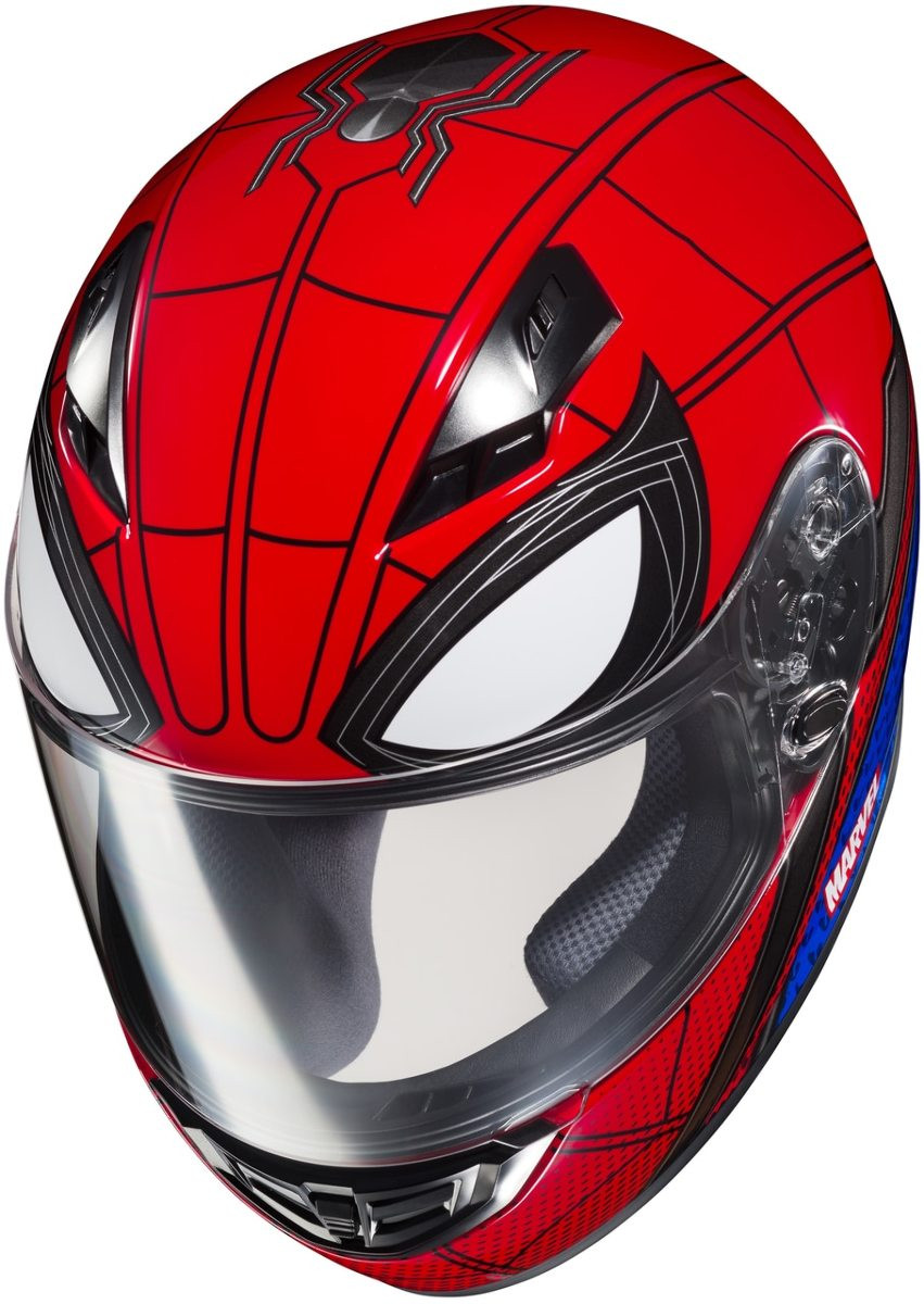 HJC CS-R3 Marvel Spiderman MC-1 - MotoDirect.com