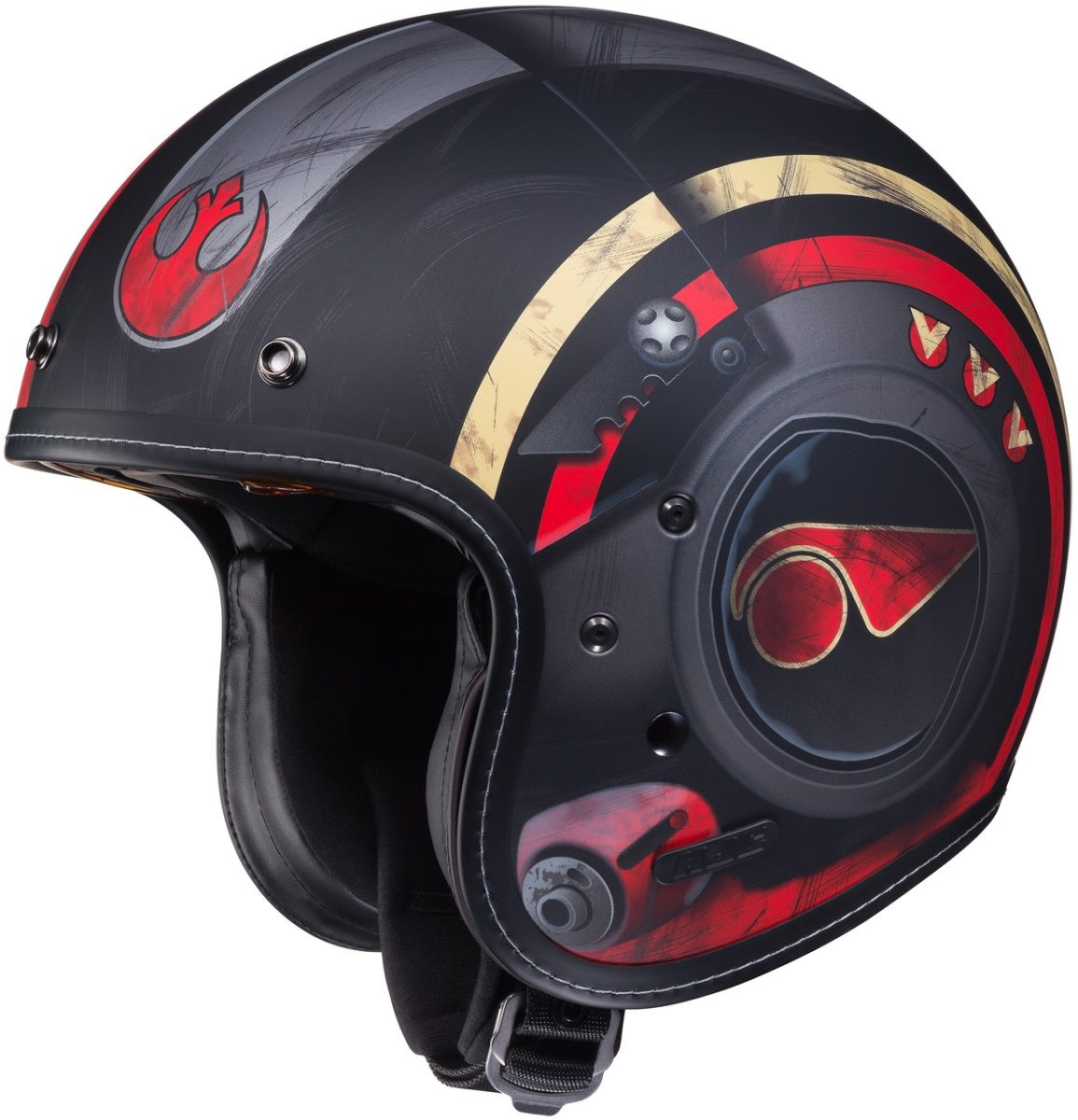 HJC IS-5 Star Wars Poe Dameron MC-1SF - MotoDirect.com