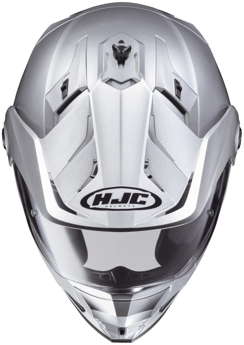 HJC DS-X1 フルフェイスヘルメット Mサイズ シルバー HJC DS-X1 Metallic Silver - MotoDirect.com