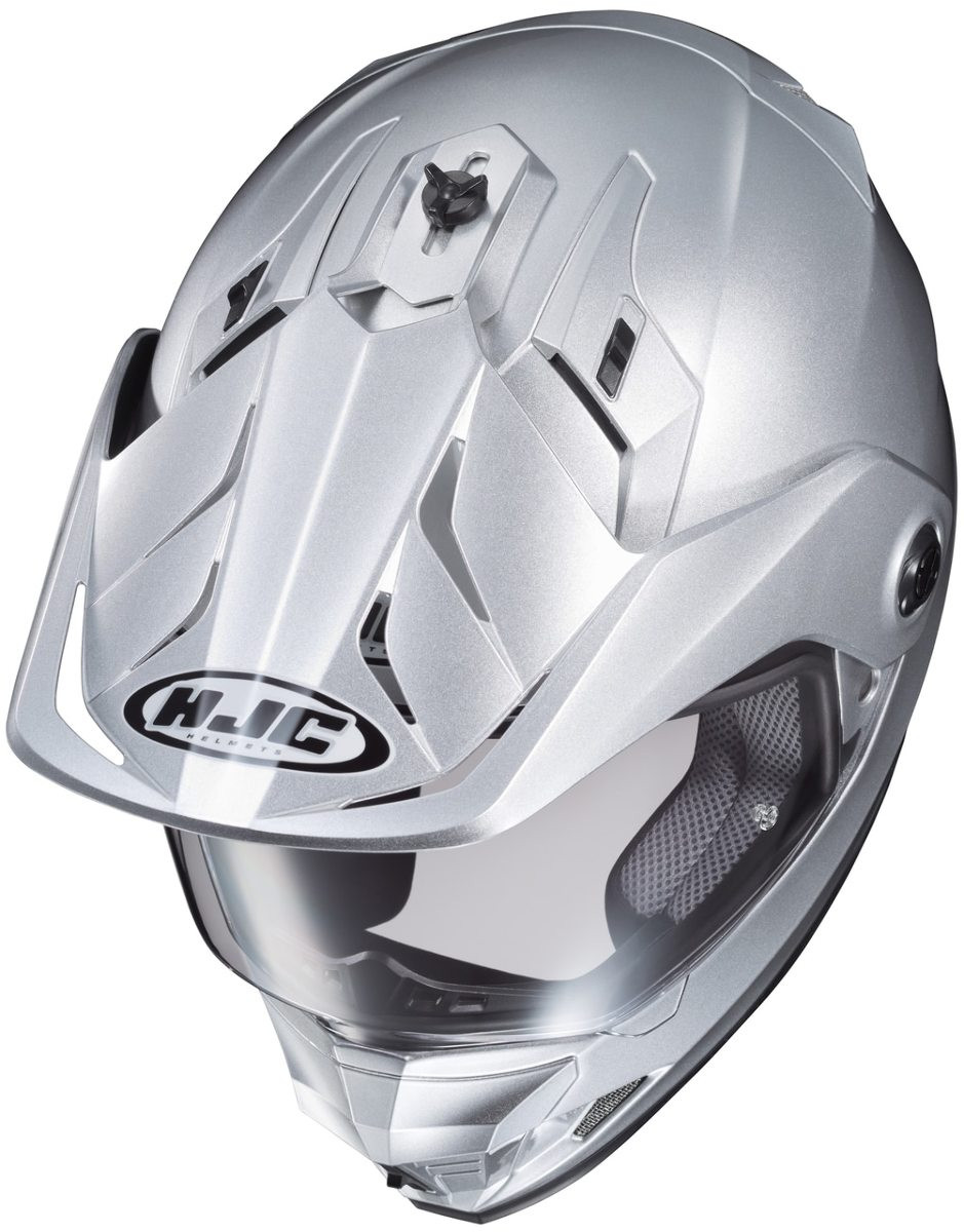 HJC DS-X1 Metallic Silver - MotoDirect.com