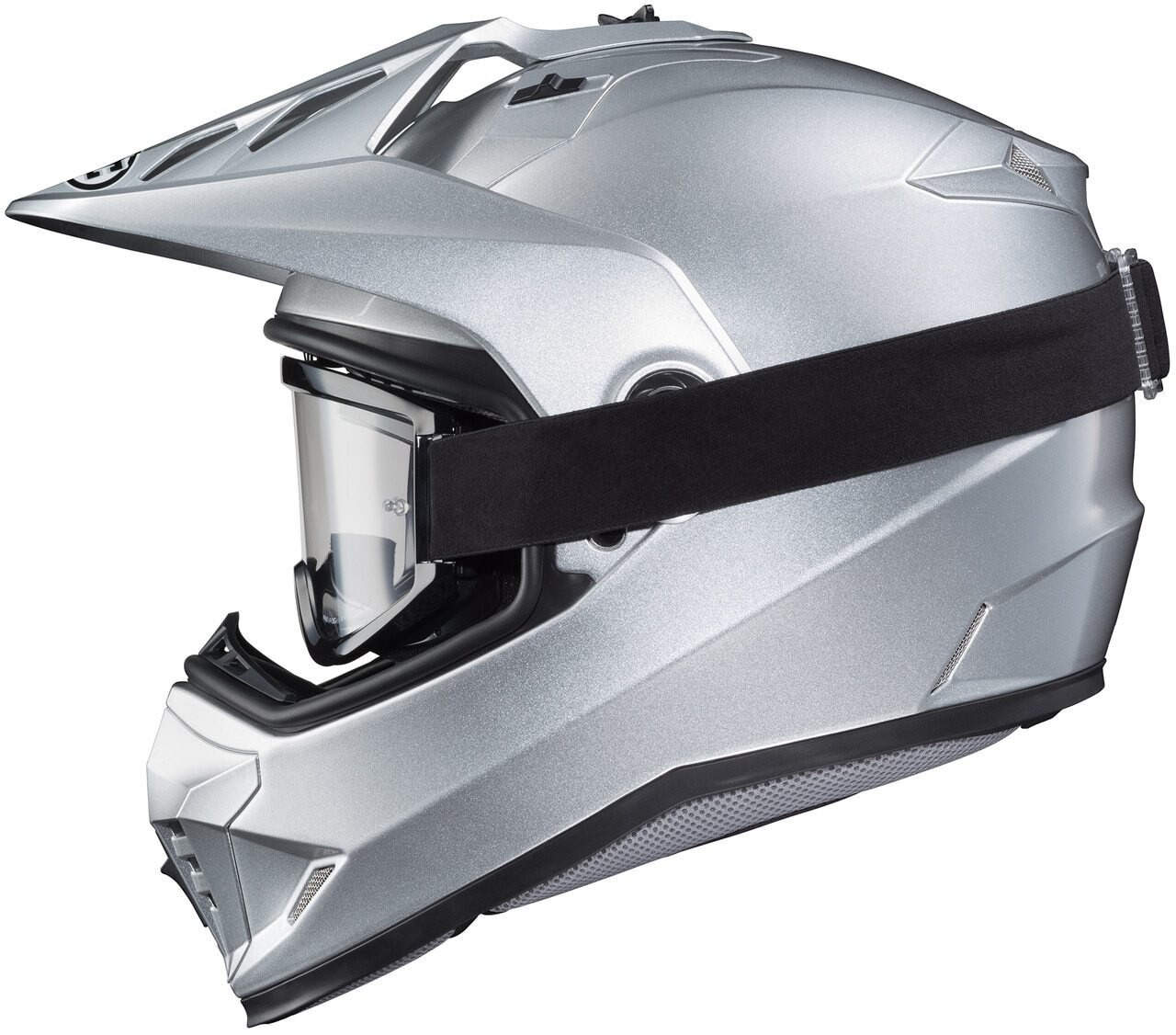 HJC DS-X1 Metallic Silver - MotoDirect.com