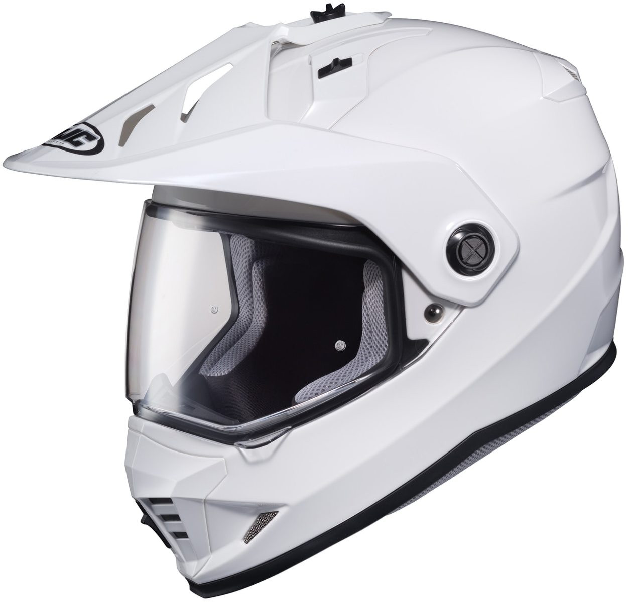 HJC DS-X1 Solid White - MotoDirect.com