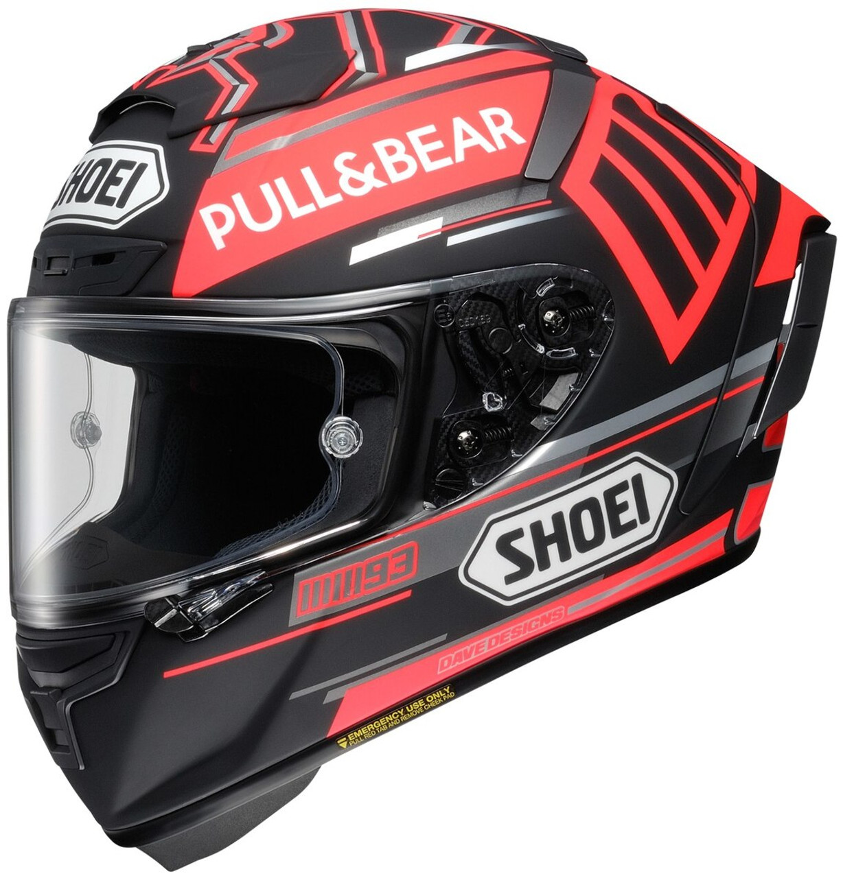 Shoei X-Fourteen Marquez Black Concept Helmet