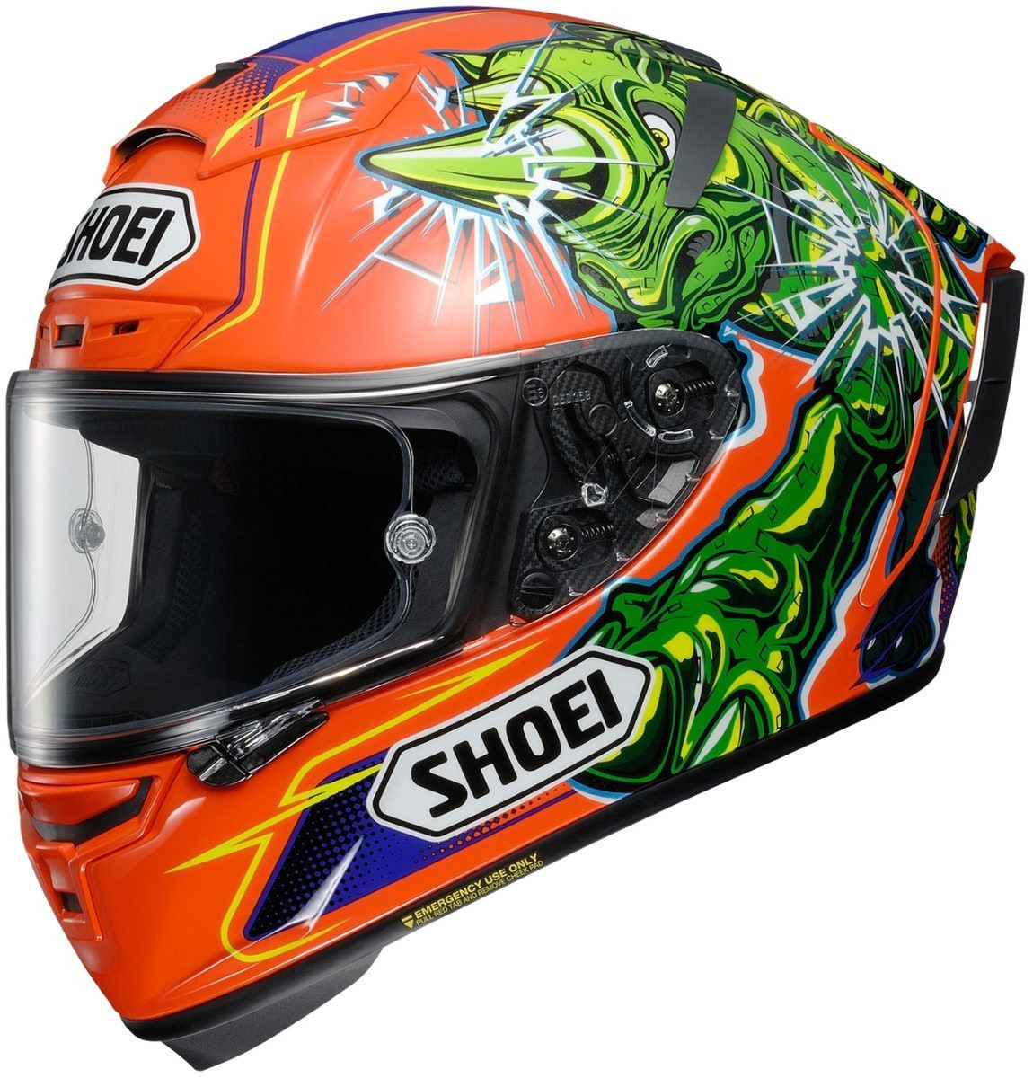 Shoei X-Fourteen Power Rush Helmet - MotoDirect.com