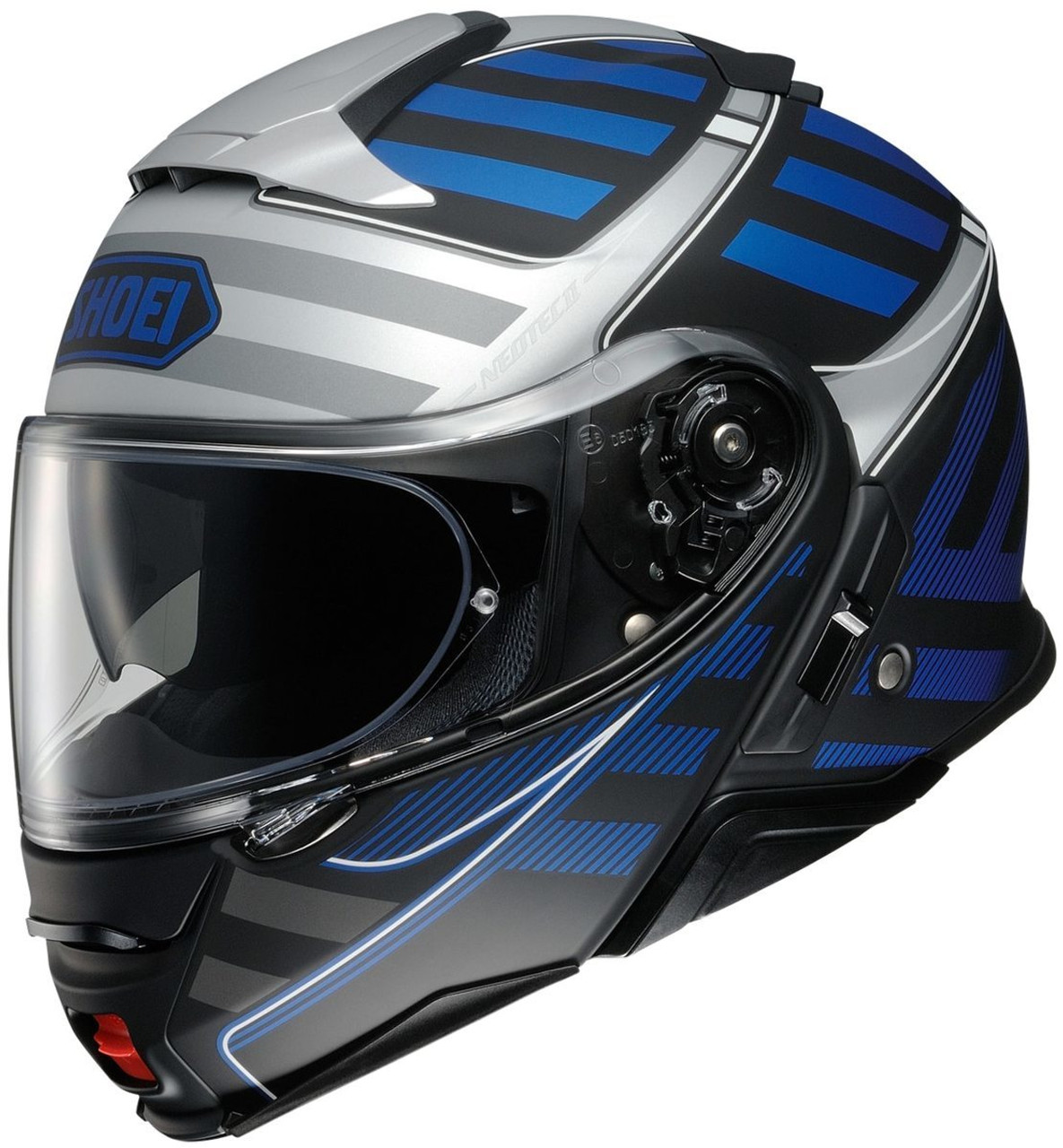 SHOEI NEOTEC II ヘルメット 青 Shoei Neotec II Splicer Helmet Blue - MotoDirect.com