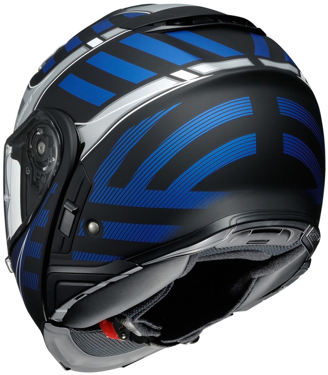 SHOEI NEOTEC II ヘルメット 青 Shoei Neotec II Splicer Helmet Blue - MotoDirect.com