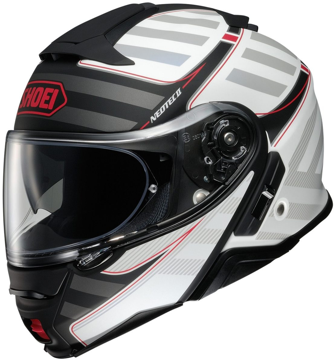 Shoei Neotec II Splicer Helmet Matte White - MotoDirect.com