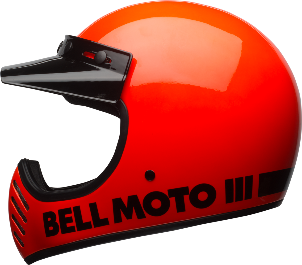 BELL MOTO-3 GLOSS FLO ORANGE CLASSIC