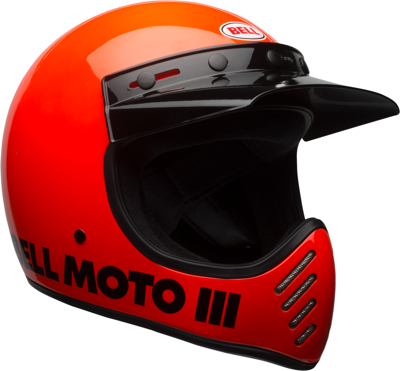 BELL MOTO-3 GLOSS FLO ORANGE CLASSIC