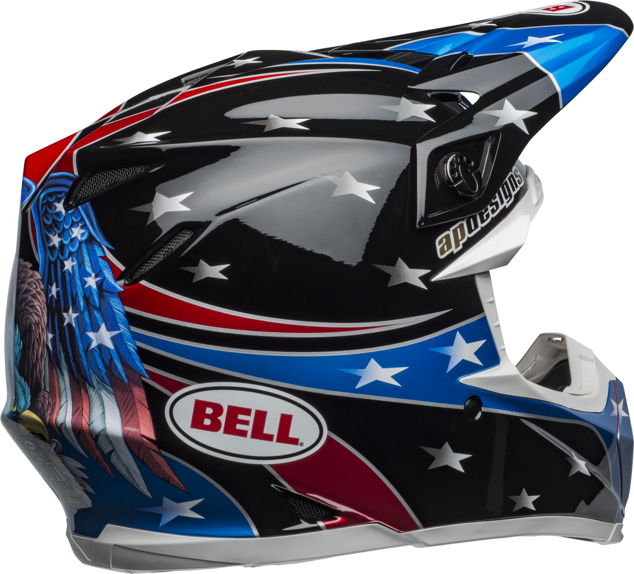 BELL MOTO-9 MIPS TOMAC REPLICA 19 EAGLE GLOSS RED/BLUE/BLACK