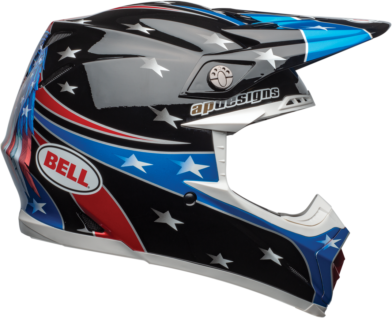 BELL MOTO-9 MIPS TOMAC REPLICA 19 EAGLE GLOSS RED/BLUE/BLACK