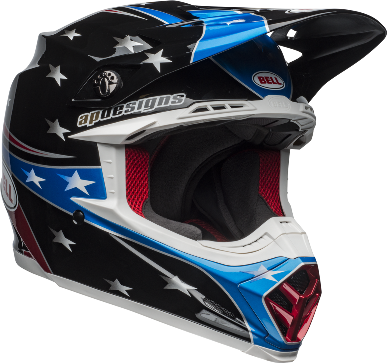 BELL MOTO-9 MIPS TOMAC REPLICA 19 EAGLE GLOSS RED/BLUE/BLACK