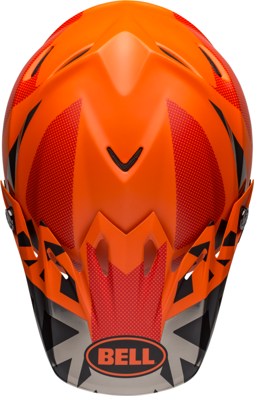 BELL MOTO-9 MIPS TREMOR MATTE/GLOSS BLACK/ORANGE/CHROME