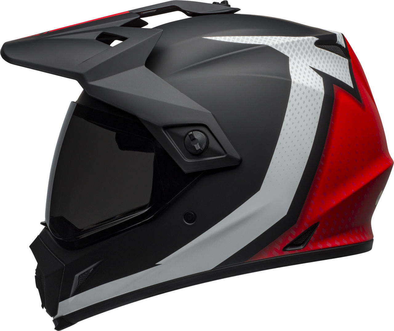 BELL MX-9 ADVENTURE MIPS SWITCHBACK MATTE BLACK/RED/WHITE