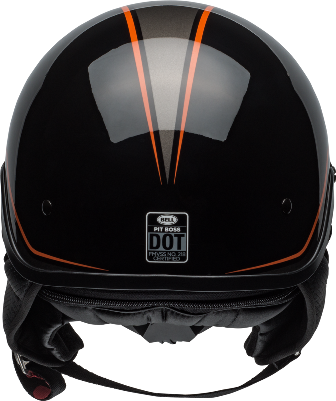 BELL PIT BOSS GLOSS ORANGE/BLACK PIN