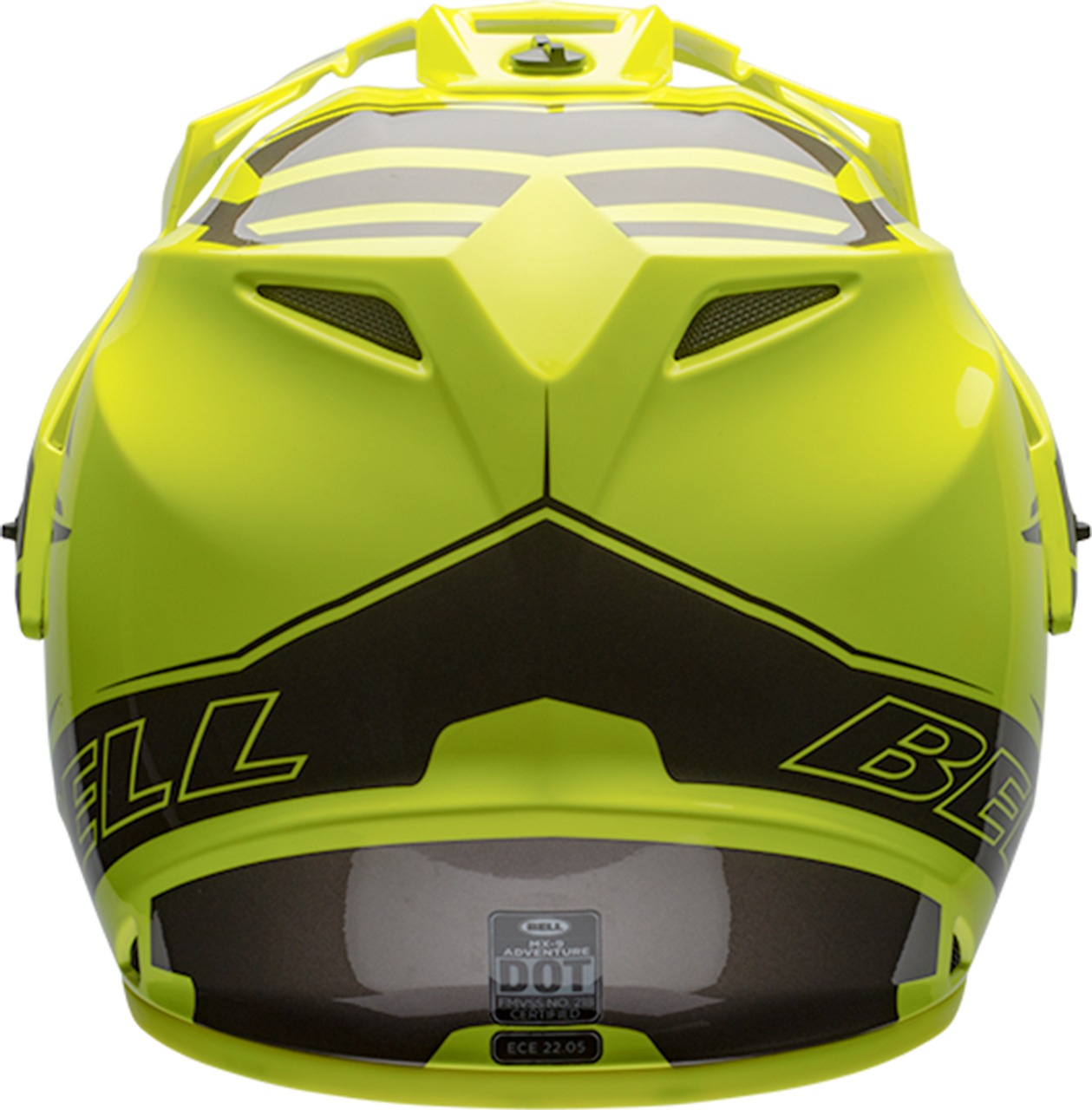 BELL MX-9 ADVENTURE SNOW GLOSS YELLOW/TITANIUM