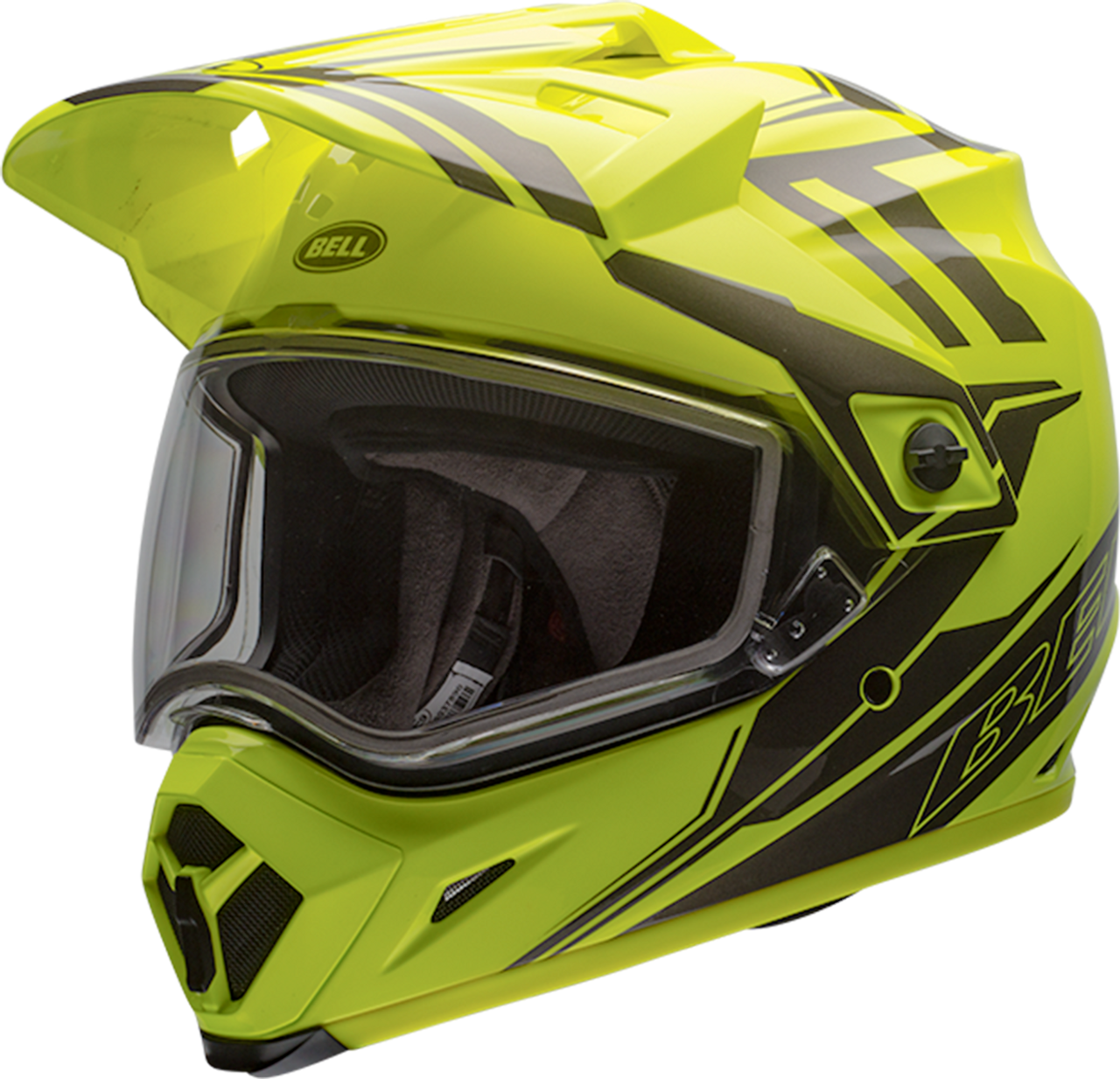 BELL MX-9 ADVENTURE SNOW GLOSS YELLOW/TITANIUM