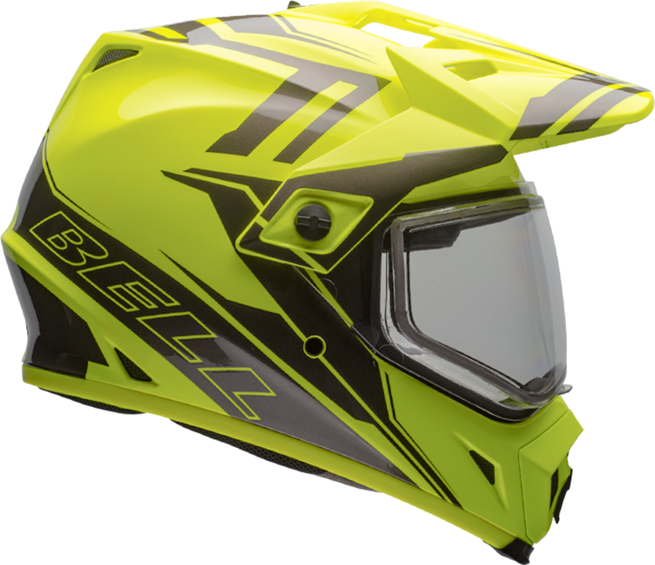 BELL MX-9 ADVENTURE SNOW GLOSS YELLOW/TITANIUM