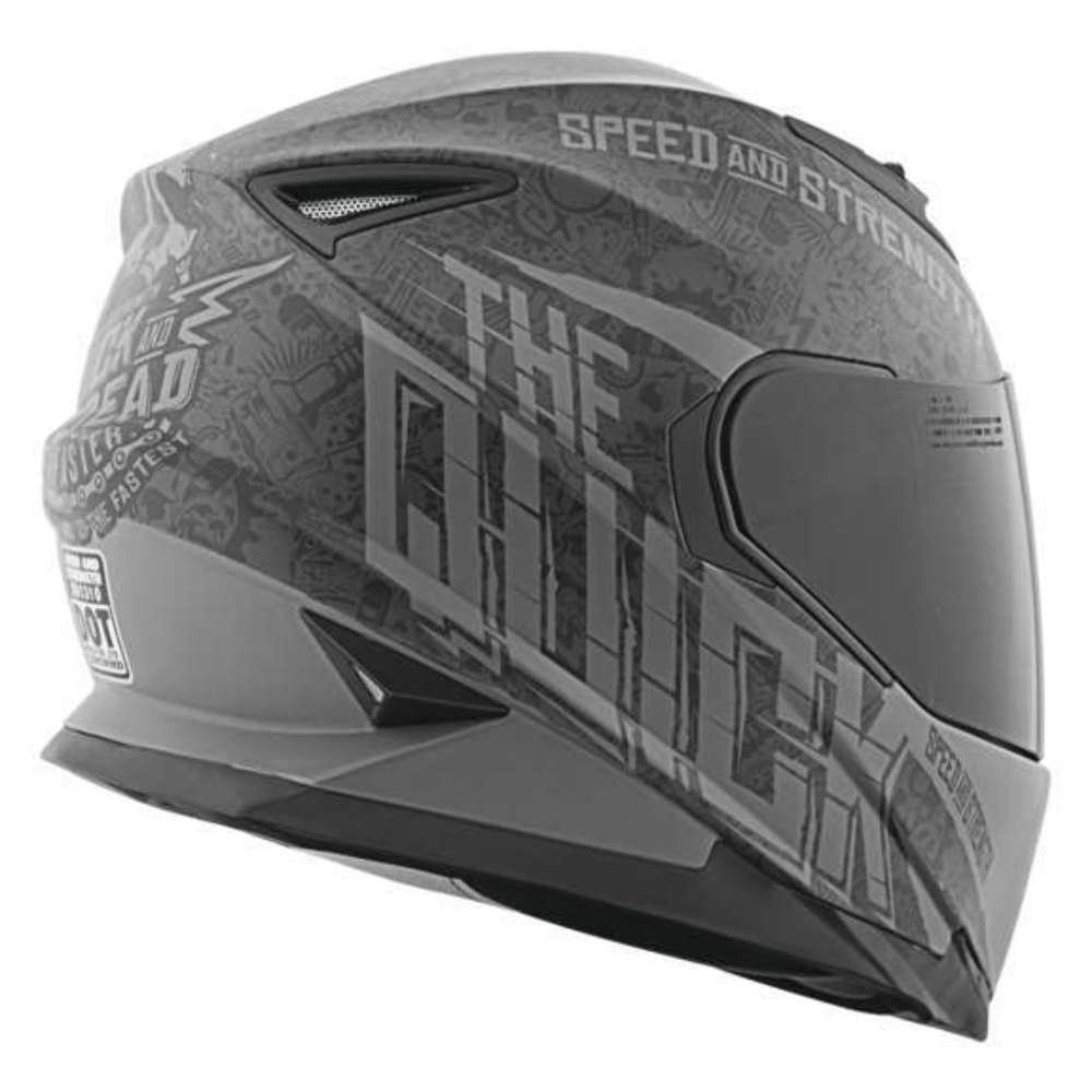 SPEED AND STRENGTH QUICK AND THE DEAD SS1310 MATTE BLACK/GREY