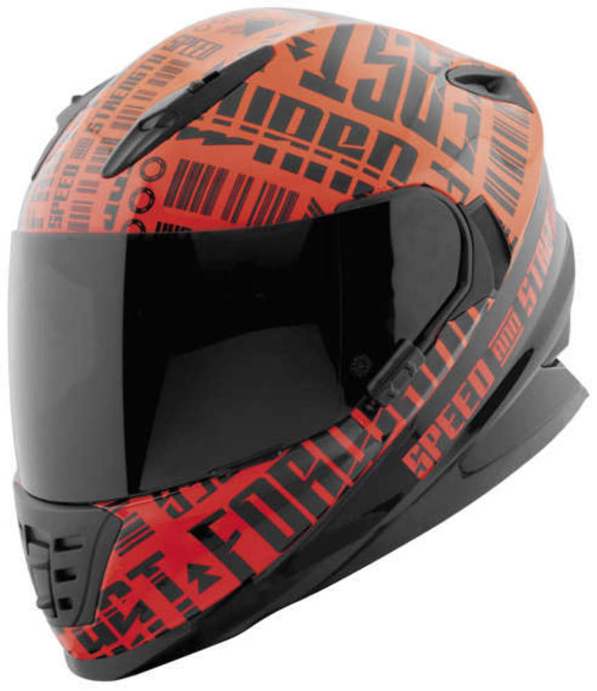 SPEED AND STRENGTH FAST FORWARD SS1310 RED/BLACK - MotoDirect.com