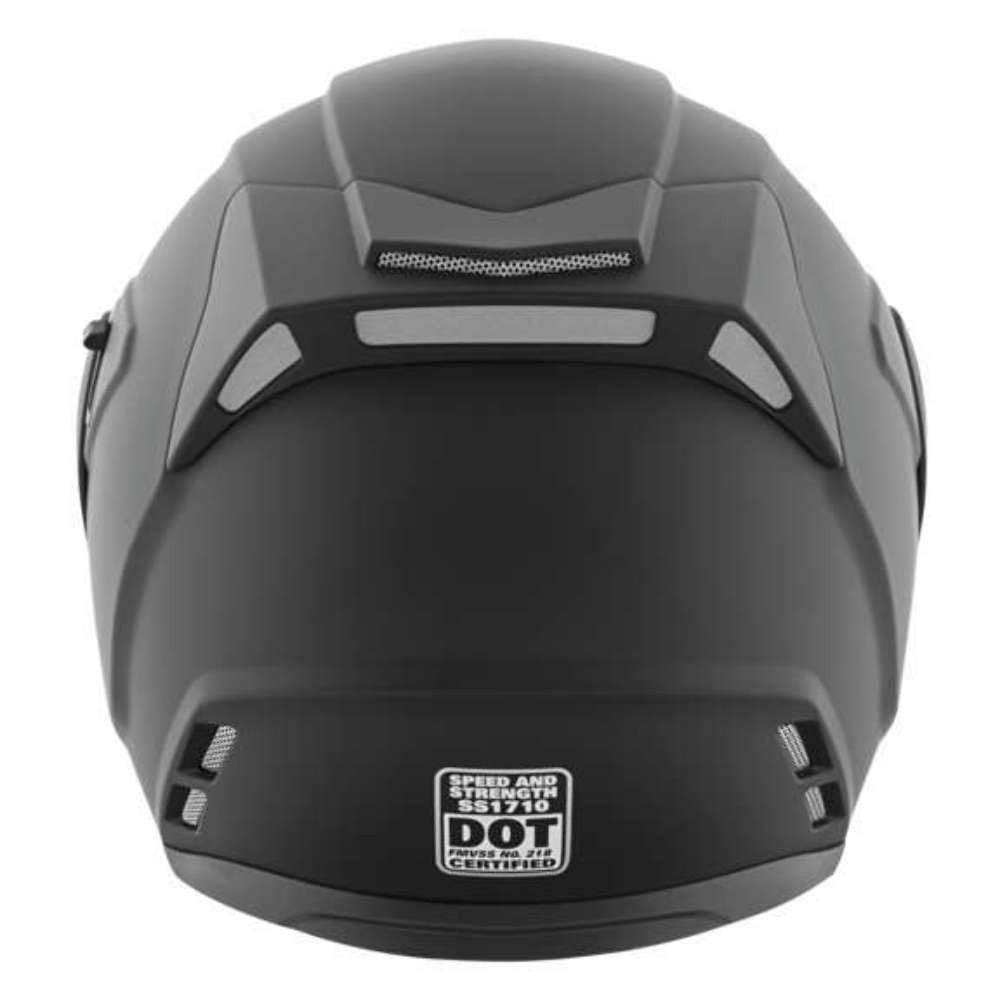 SPEED AND STRENGTH SOLID SPEED SS1710 MATTE BLACK - MotoDirect.com