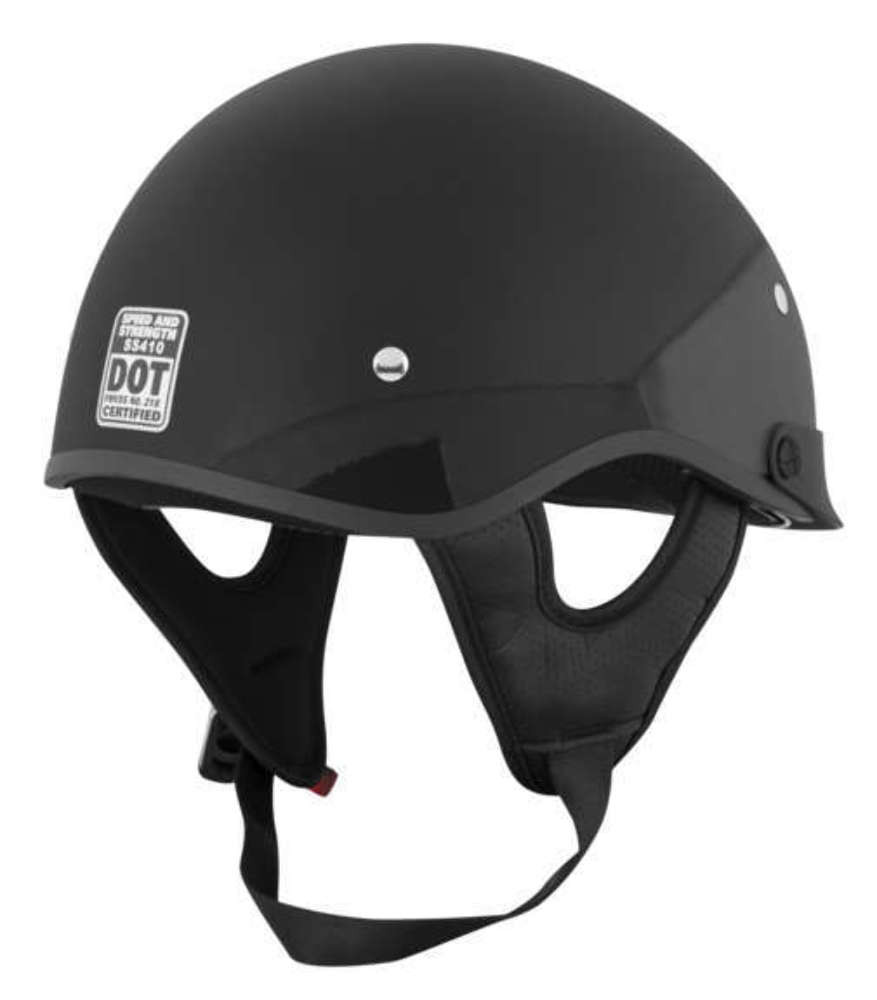 SPEED AND STRENGTH SOLID SPEED SS410 GLOSS BLACK - MotoDirect.com
