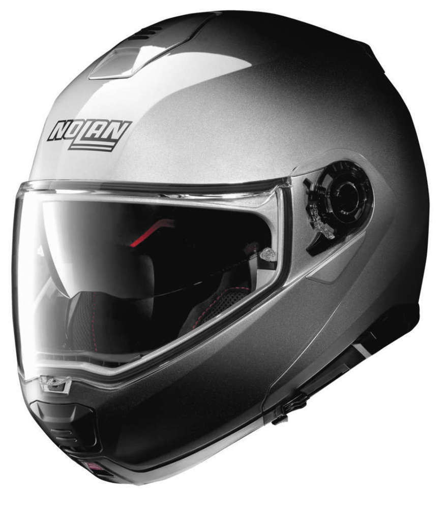 NOLAN N100-5 FADE HELMET SILVER - MotoDirect.com