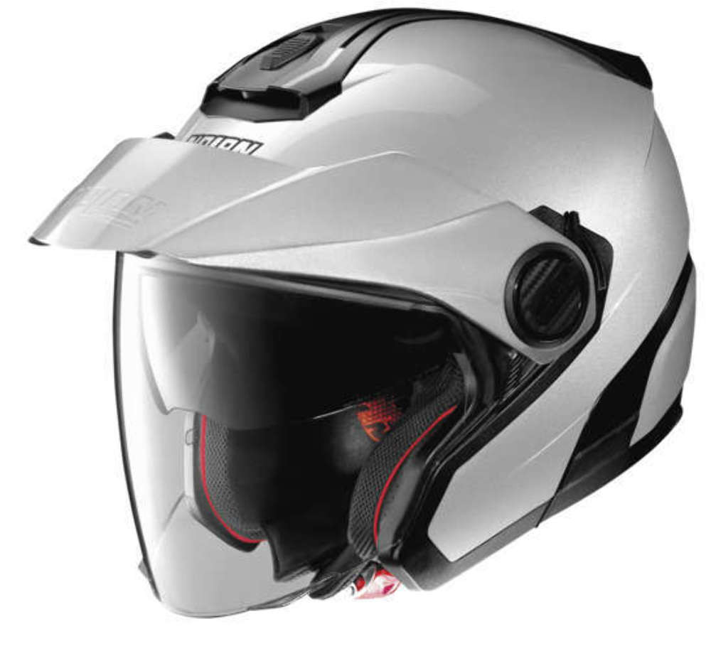 NOLAN ヘルメット N40-5 中古品 Lサイズ NOLAN N40-5 HELMET SILVER - MotoDirect.com
