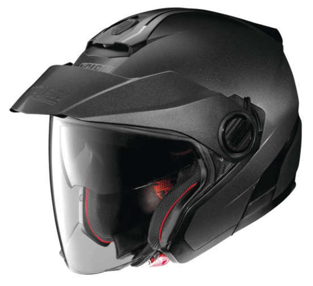 NOLAN N40-5 ジェットヘルメット Mサイズ　新品　送料込 NOLAN N40-5 HELMET BLACK GRAPHITE - MotoDirect.com
