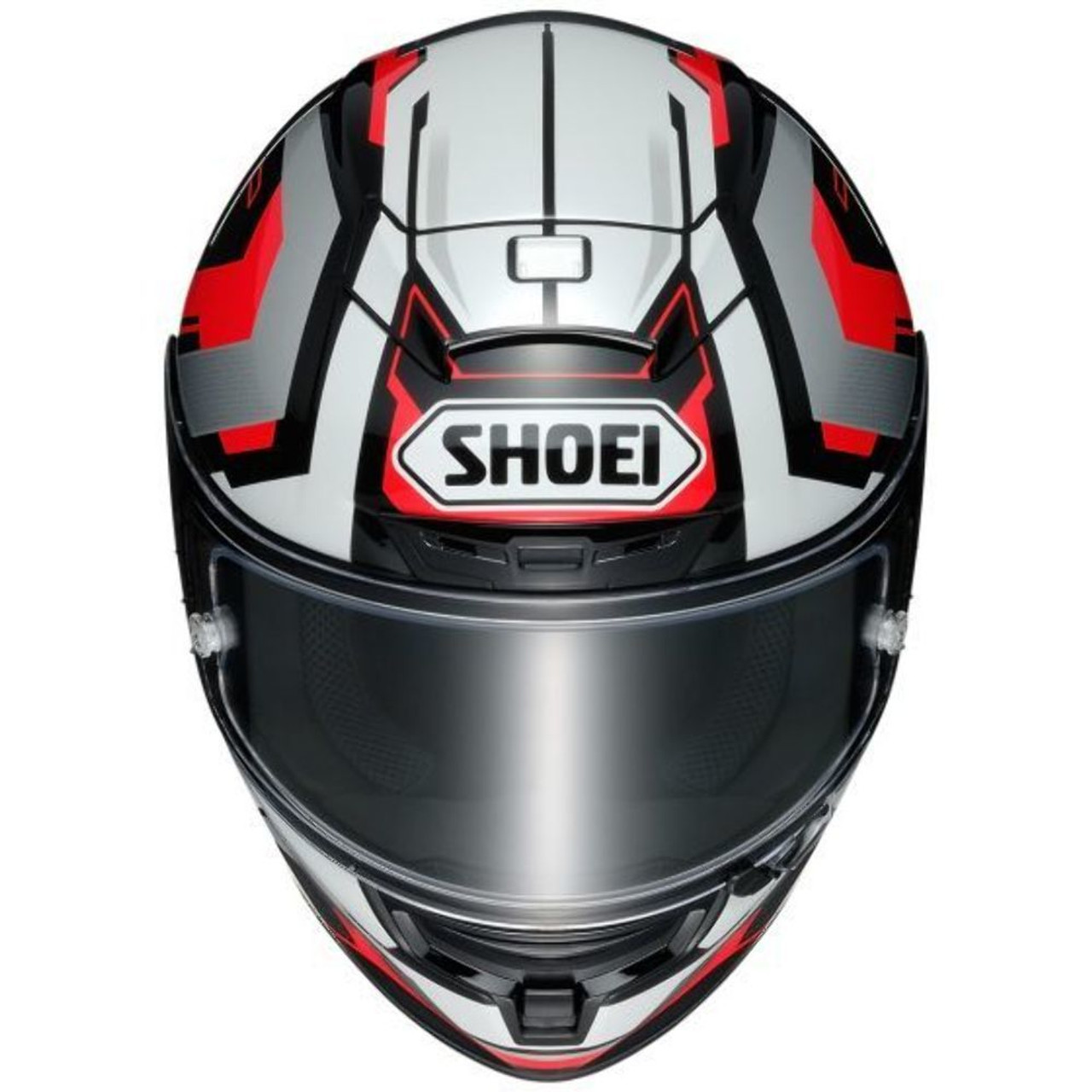 Shoei X-Fourteen Brink Helmet Silver/White/Red